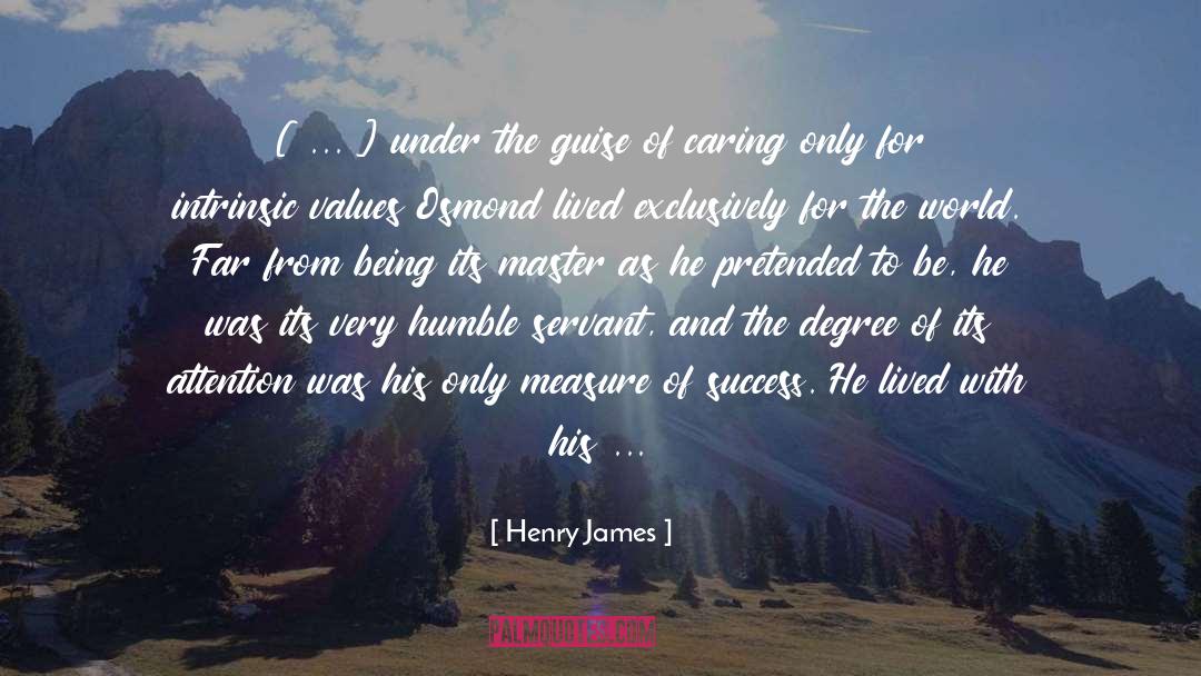 Degree quotes by Henry James