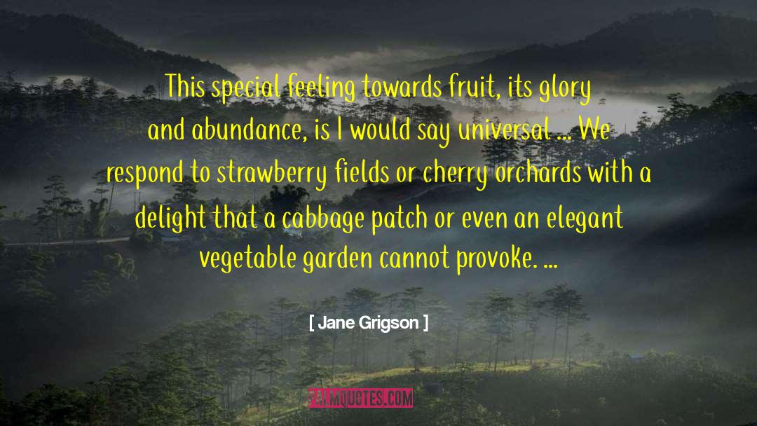 Degroots Strawberry quotes by Jane Grigson