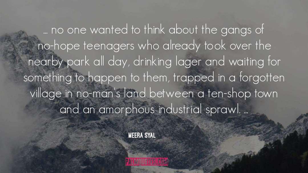 Deindustrialisation quotes by Meera Syal