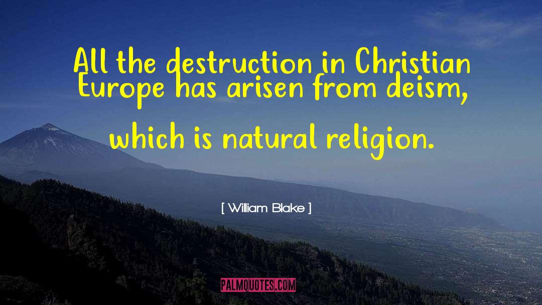 Deism quotes by William Blake