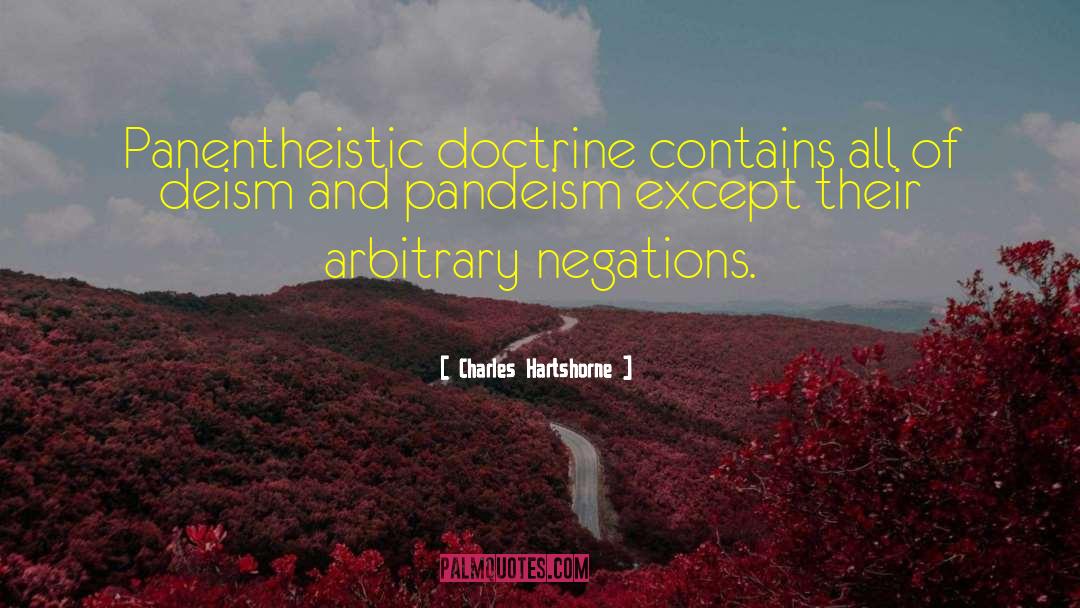 Deism quotes by Charles Hartshorne