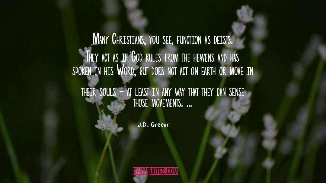 Deists quotes by J.D. Greear