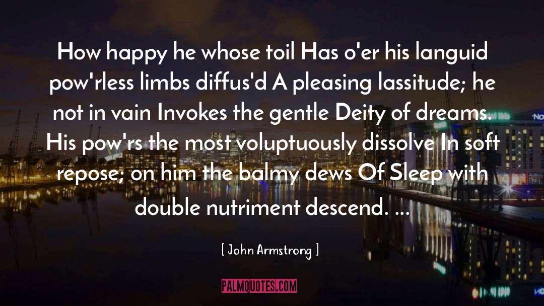 Deities quotes by John Armstrong