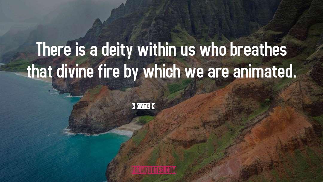 Deity quotes by Ovid