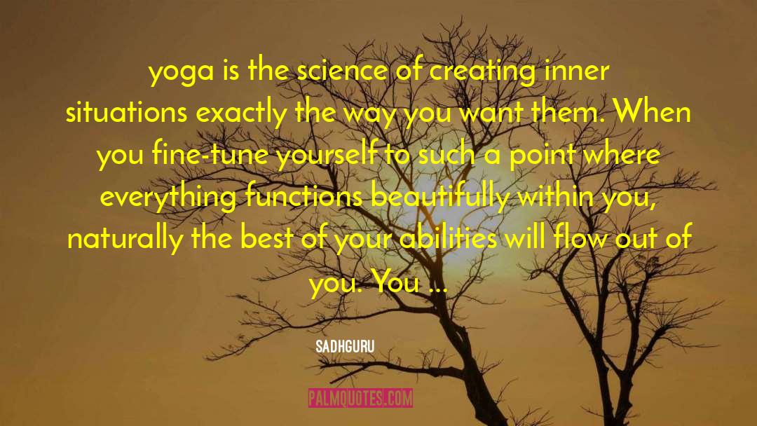 Deity Yoga quotes by Sadhguru