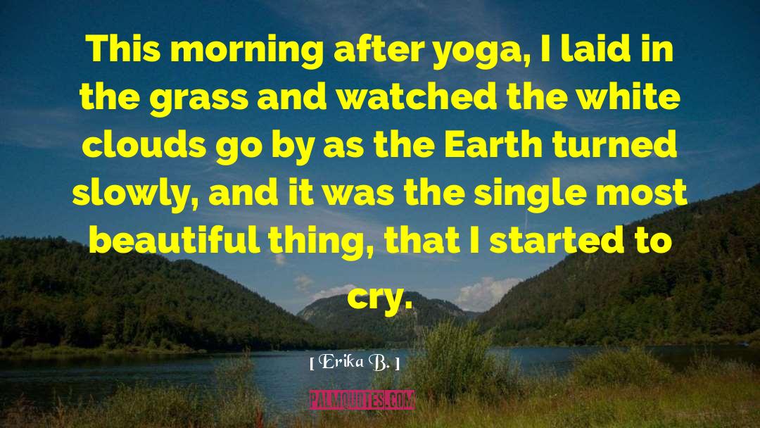 Deity Yoga quotes by Erika B.