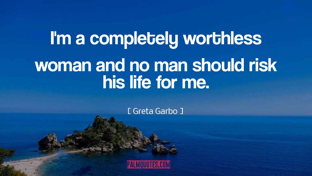 Deject quotes by Greta Garbo