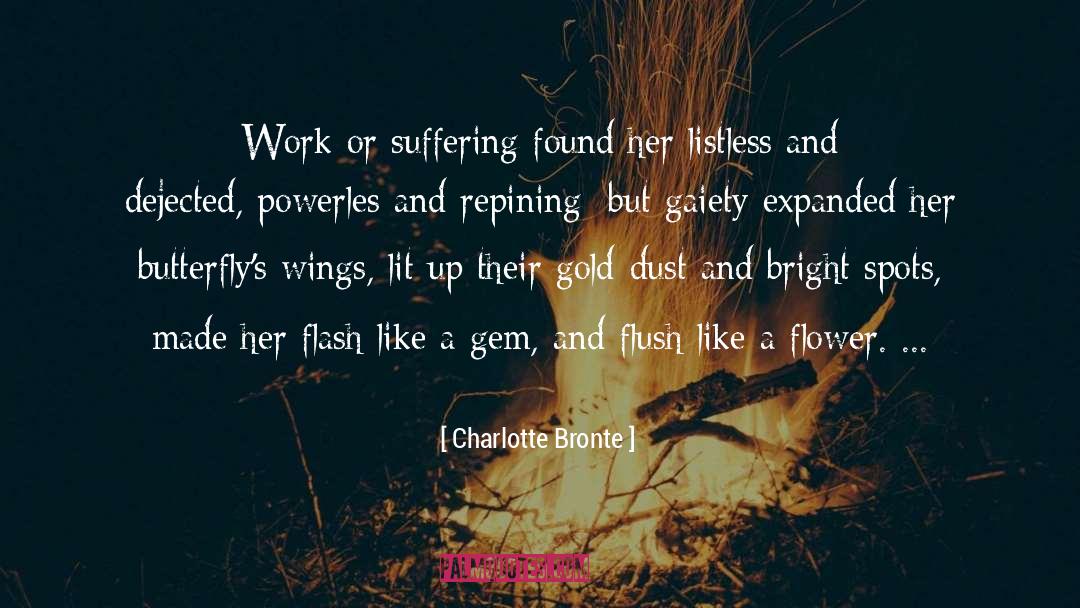 Dejected quotes by Charlotte Bronte