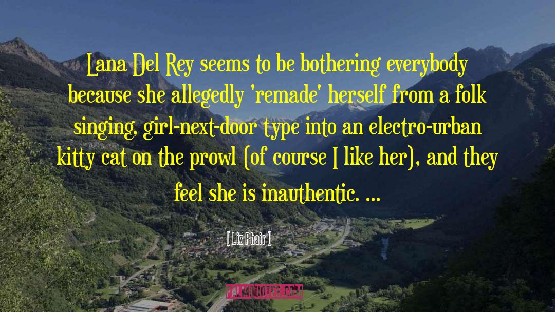 Del Rey quotes by Liz Phair