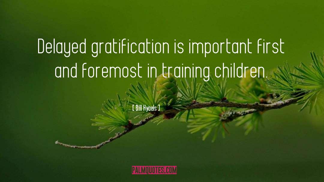 Delayed Gratification quotes by Bill Hybels