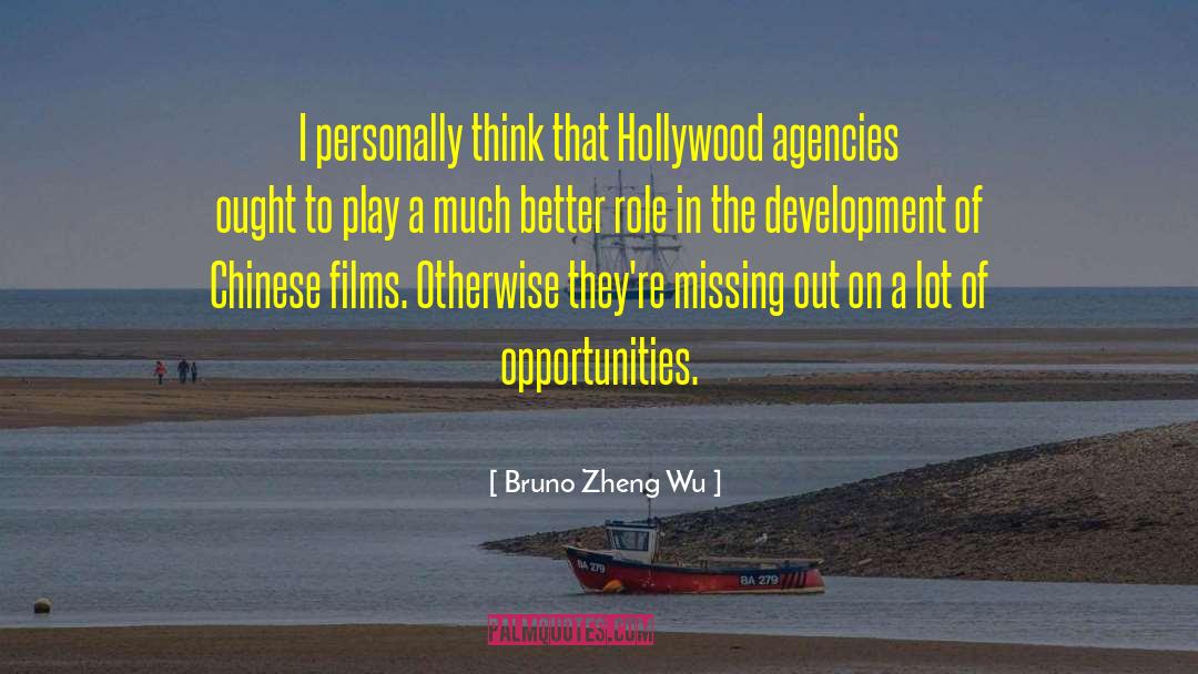 Delayed Opportunities quotes by Bruno Zheng Wu