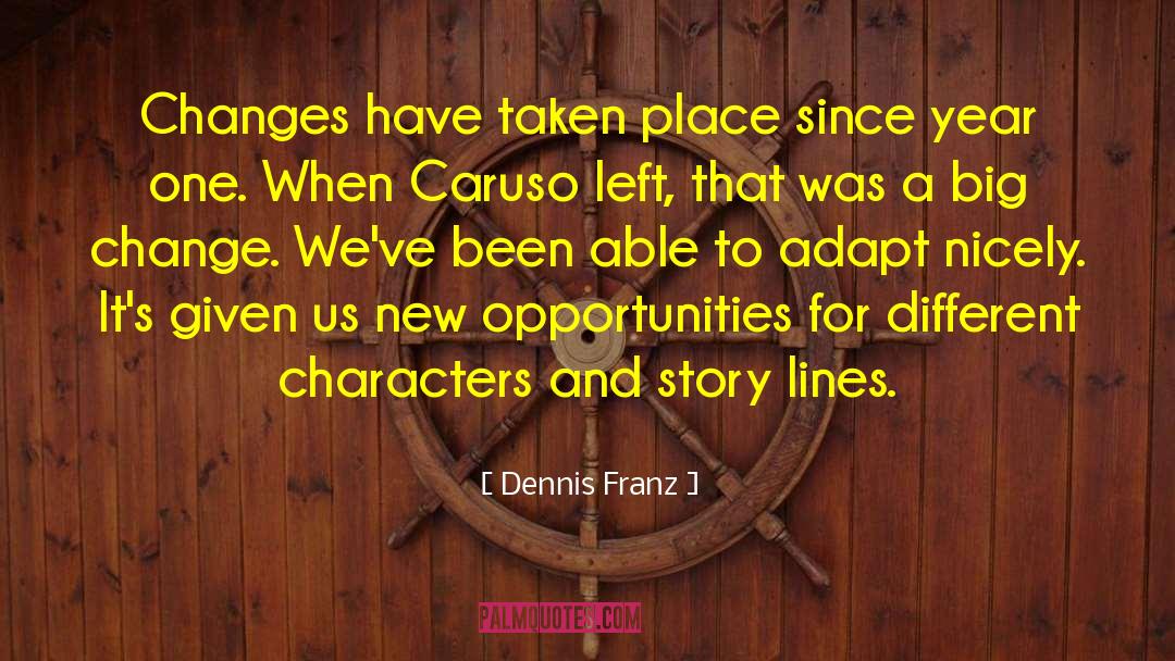 Delayed Opportunities quotes by Dennis Franz