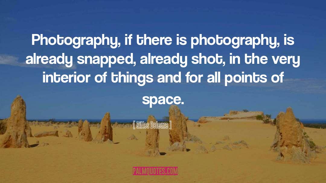 Delcomyn Photography quotes by Gilles Deleuze