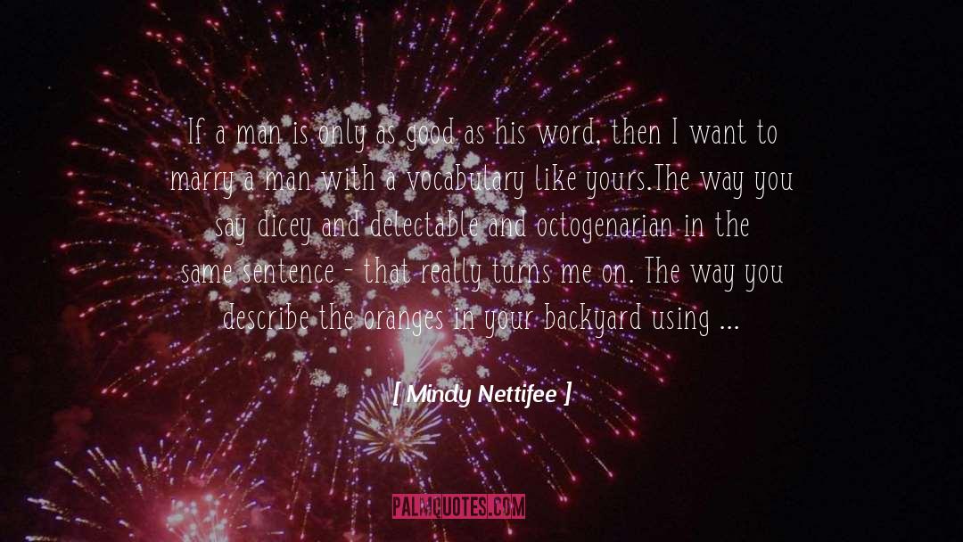Delectable quotes by Mindy Nettifee