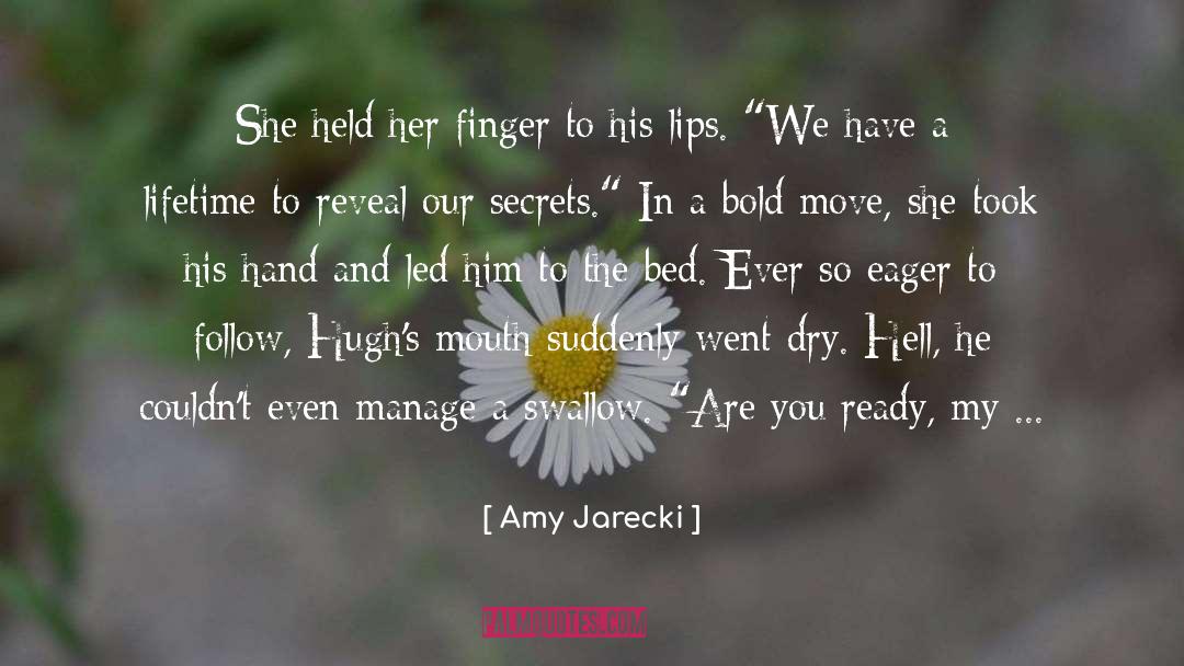 Delectable quotes by Amy Jarecki