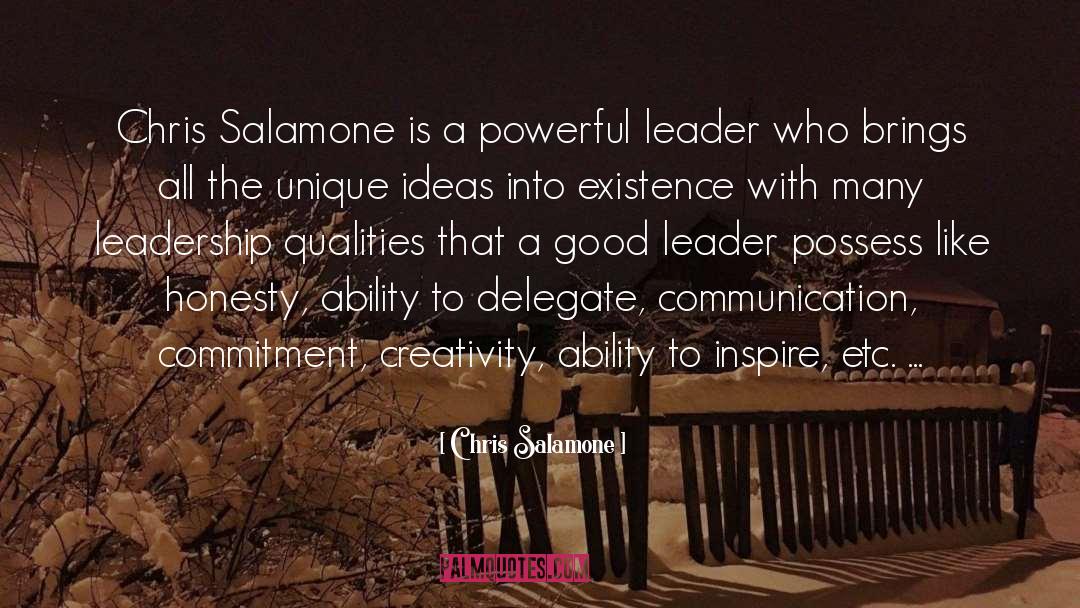 Delegate quotes by Chris Salamone