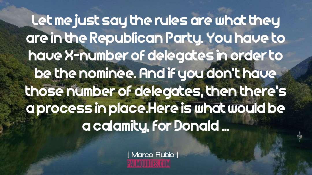 Delegates quotes by Marco Rubio