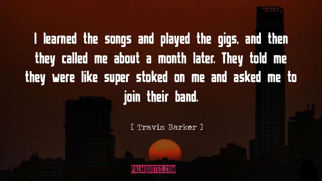 Delegations Band quotes by Travis Barker