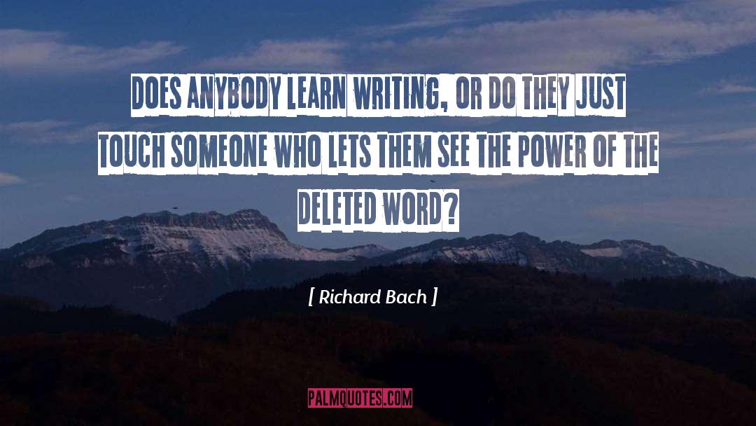 Deleted quotes by Richard Bach