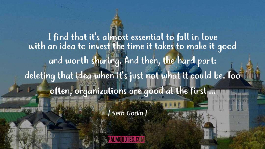 Deleting quotes by Seth Godin