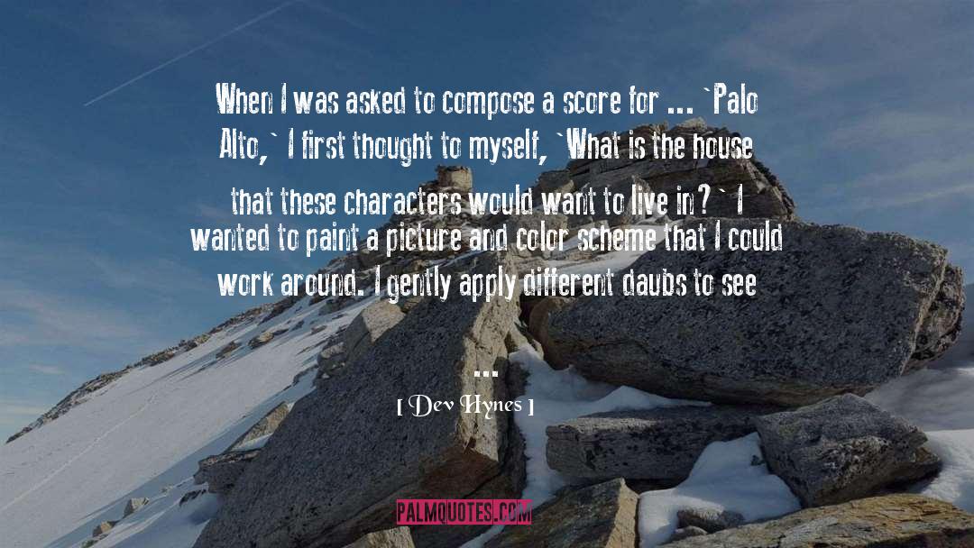 Delfina Palo quotes by Dev Hynes