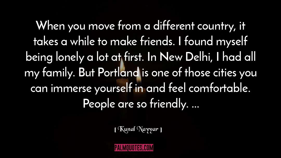 Delhi quotes by Kunal Nayyar