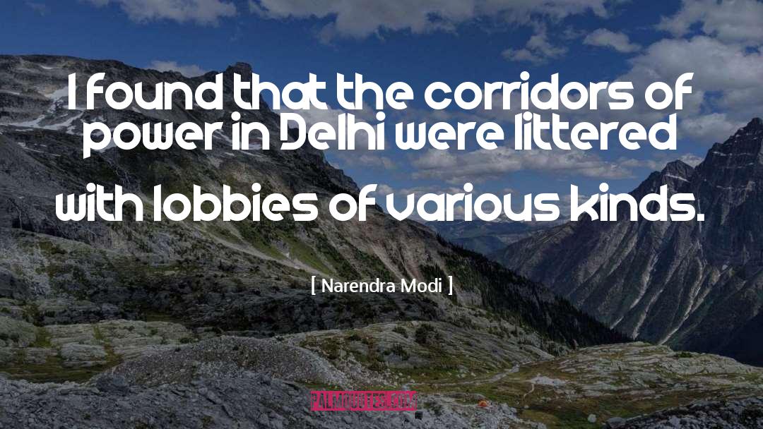 Delhi quotes by Narendra Modi