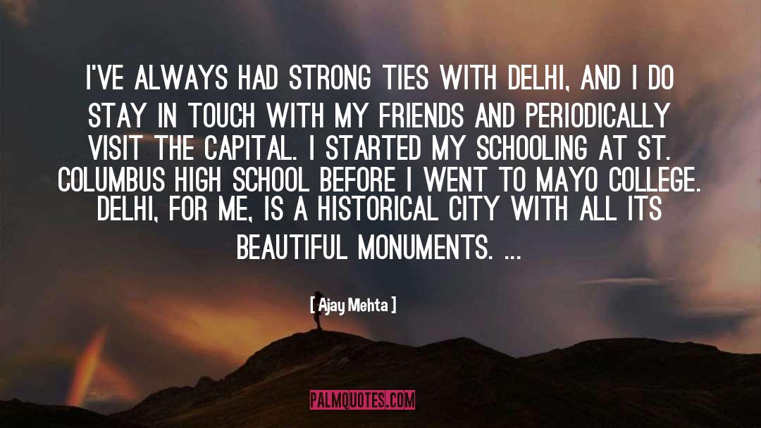 Delhi quotes by Ajay Mehta