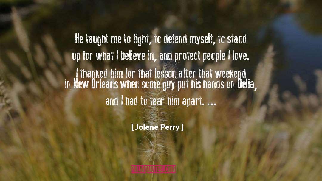 Delia quotes by Jolene Perry