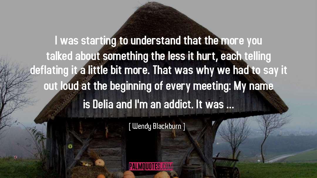 Delia quotes by Wendy Blackburn