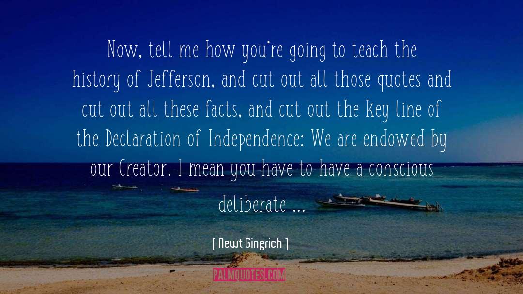 Deliberate Creation quotes by Newt Gingrich