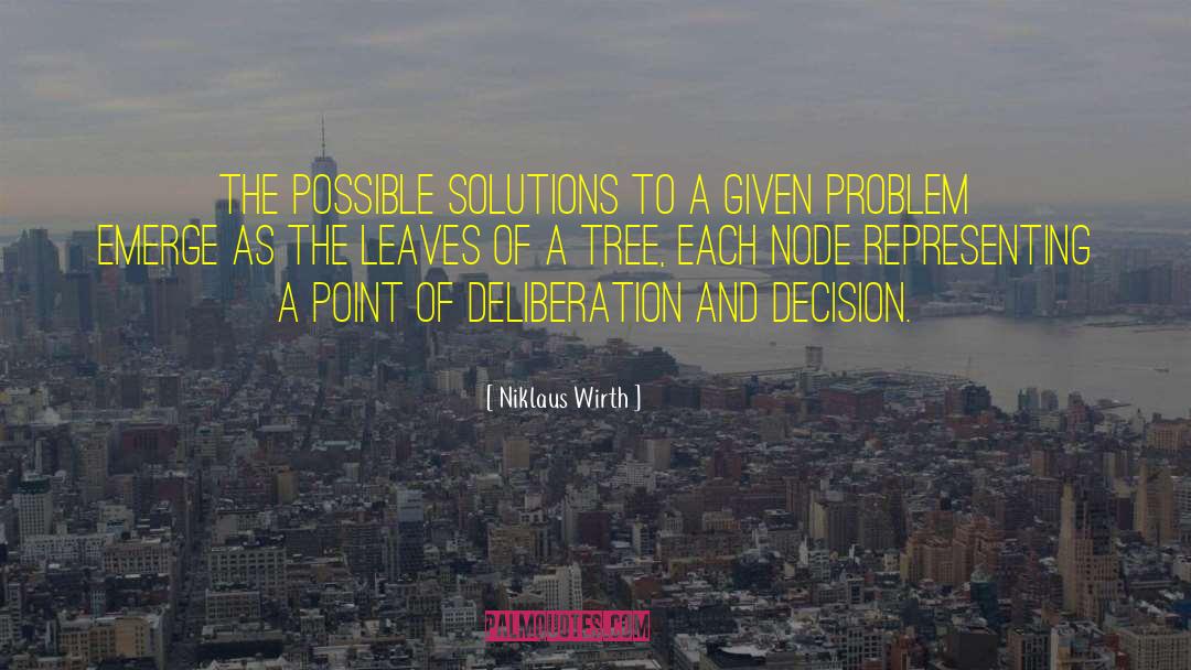 Deliberation quotes by Niklaus Wirth