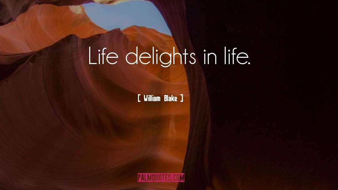 Delight quotes by William Blake