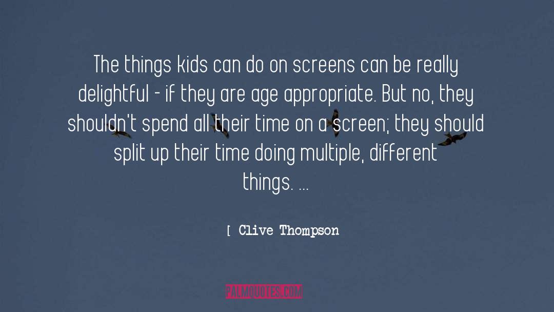 Delightful quotes by Clive Thompson