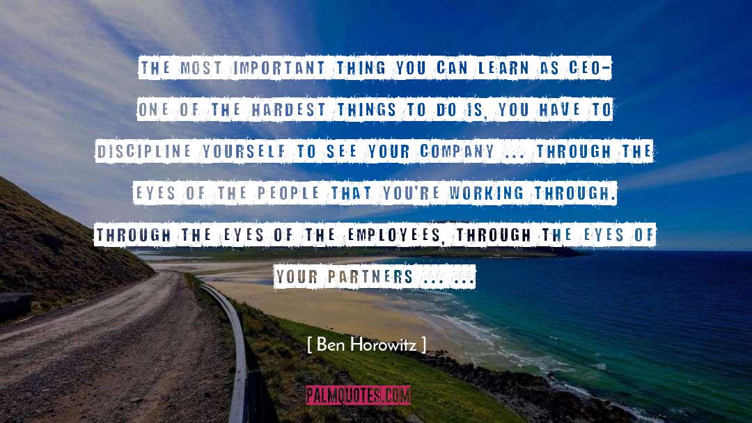 Delightful Things quotes by Ben Horowitz