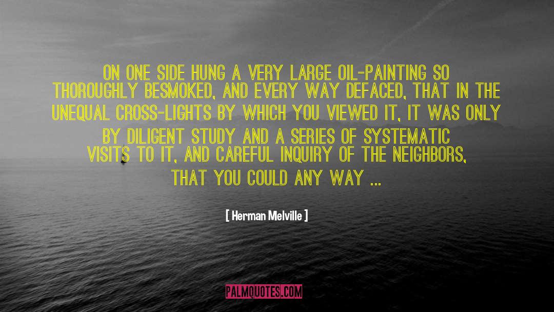 Delineate quotes by Herman Melville