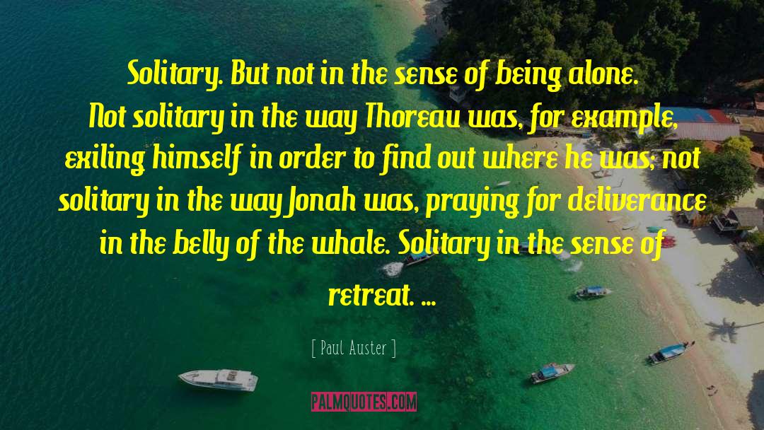 Deliverance quotes by Paul Auster