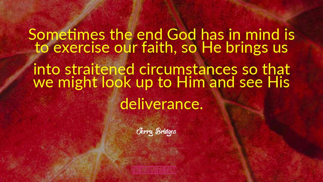 Deliverance quotes by Jerry Bridges