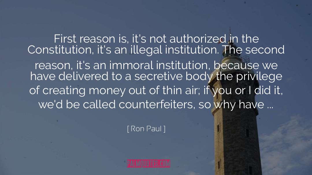 Delivered quotes by Ron Paul