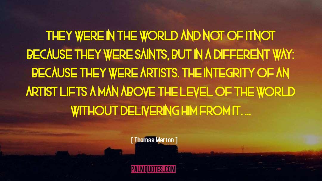 Delivering quotes by Thomas Merton