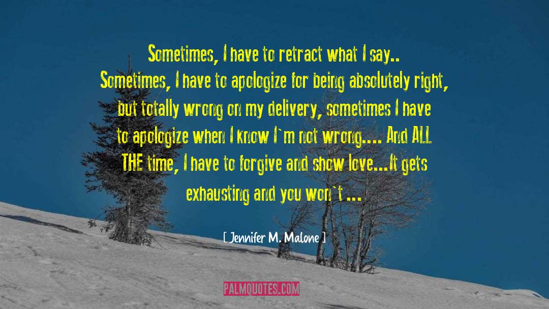 Delivery Man quotes by Jennifer M. Malone