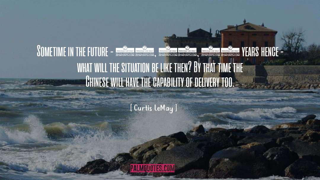 Delivery quotes by Curtis LeMay
