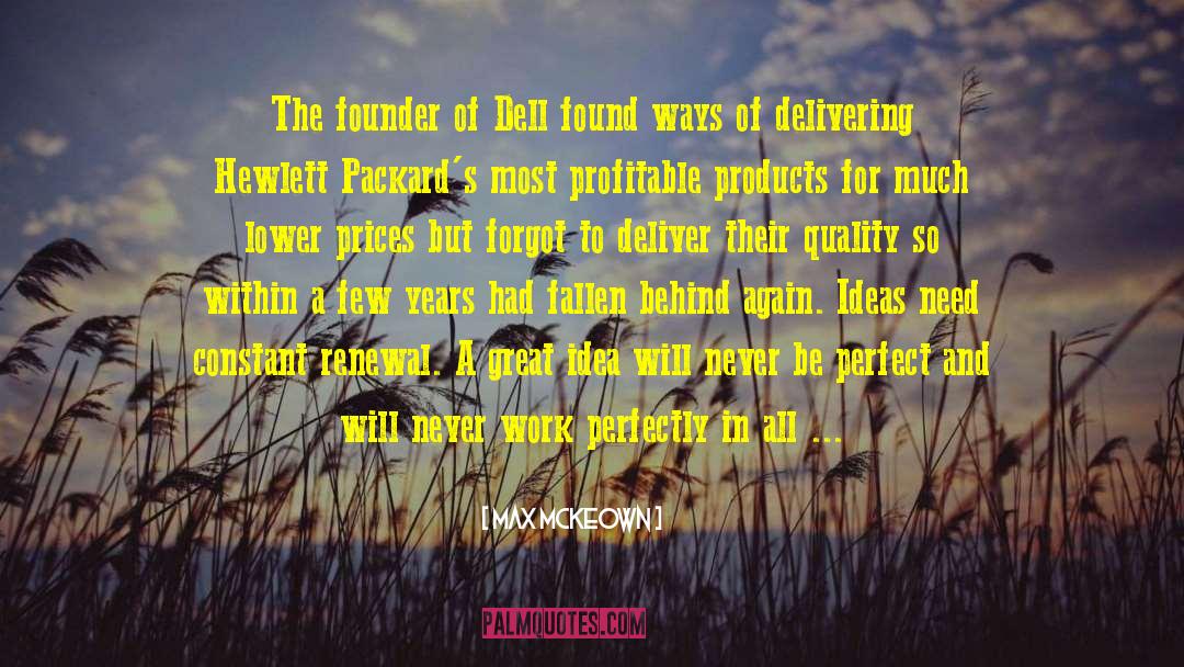 Dell quotes by Max McKeown
