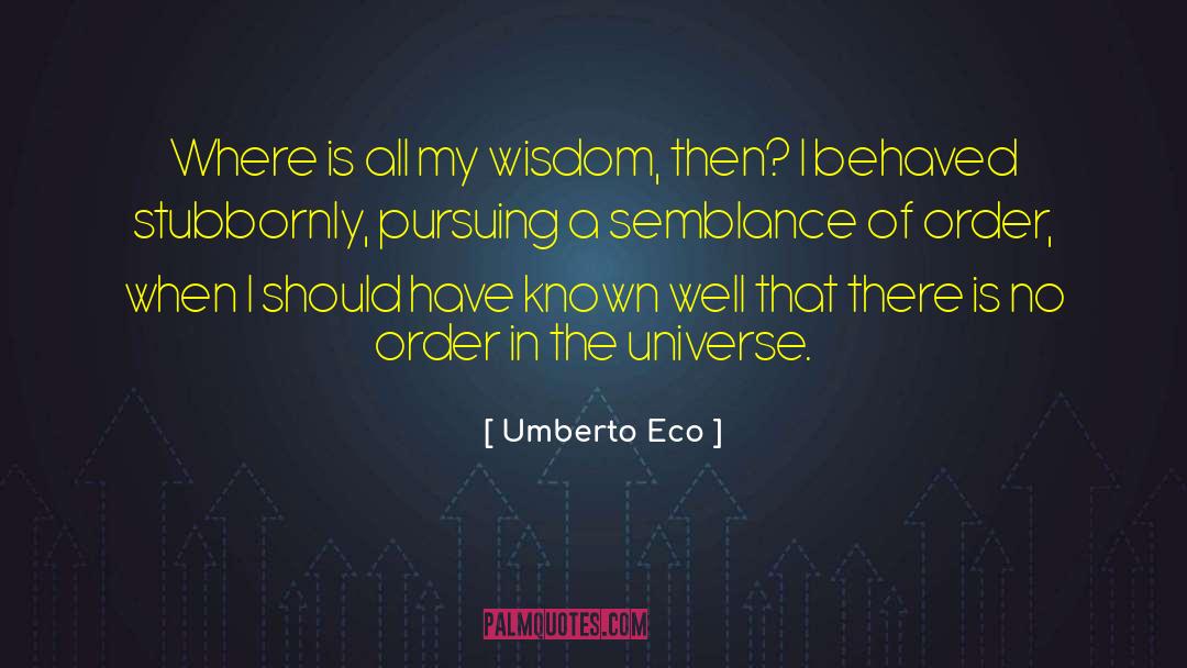 Della Rosa quotes by Umberto Eco