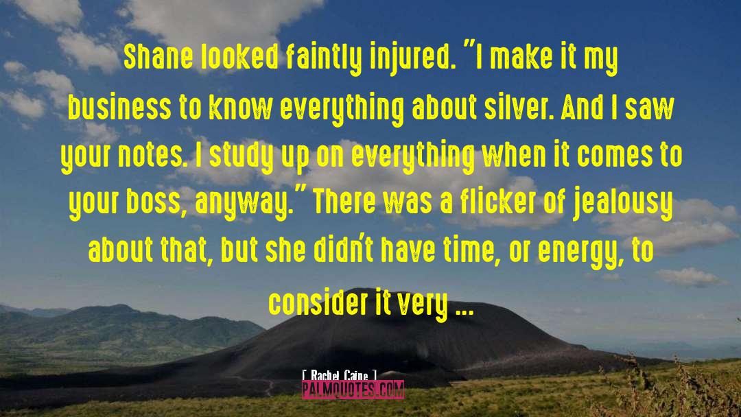 Dellapina Silver quotes by Rachel Caine