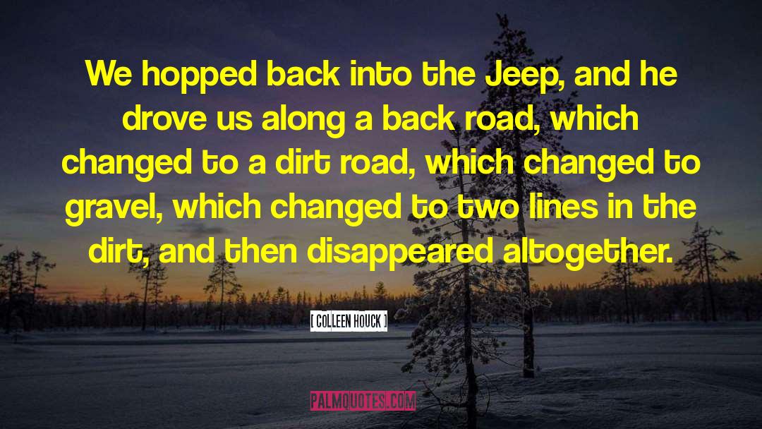 Deluca Jeep quotes by Colleen Houck
