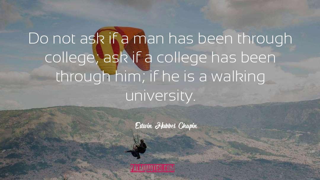 Delval University quotes by Edwin Hubbel Chapin