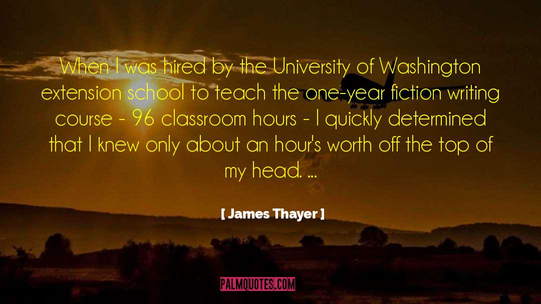 Delval University quotes by James Thayer