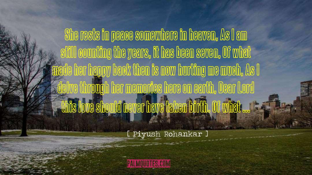Delve quotes by Piyush Rohankar