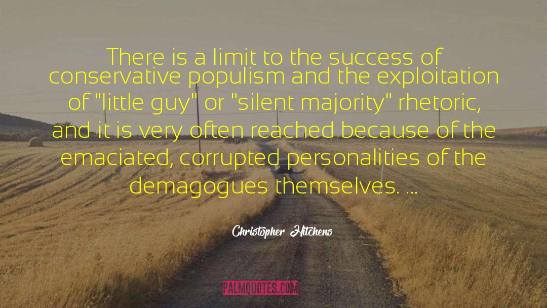 Demagogues quotes by Christopher Hitchens